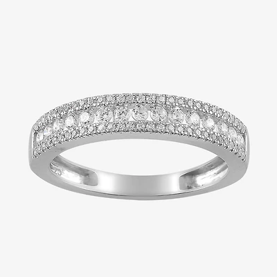 Womens 1/2 CT. T.W. Natural White Diamond 14K Gold Anniversary Wedding Band