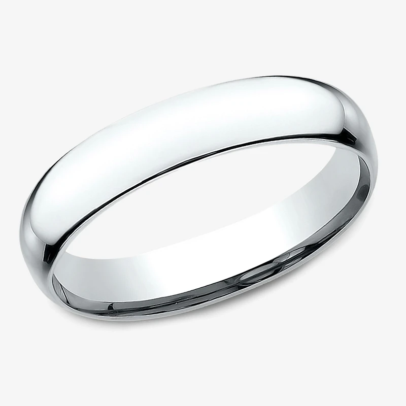 Unisex Adult 4MM Platinum Wedding Band