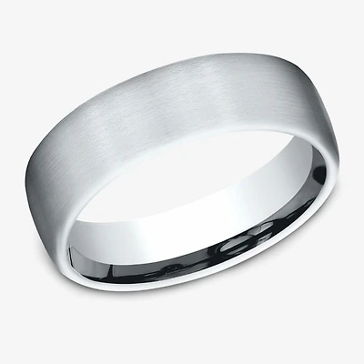 Mens 6.5MM 10K Gold Wedding Band