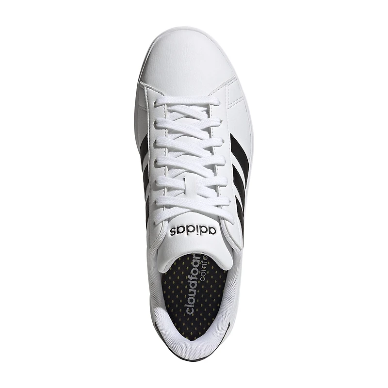 adidas Cloudfoam Grand Court Lifestyle Co Mens Sneakers