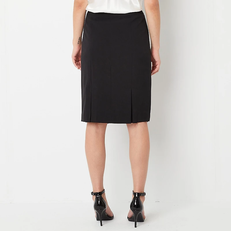 Black Label by Evan-Picone Womens Suit Skirt