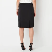 Black Label by Evan-Picone Womens Suit Skirt