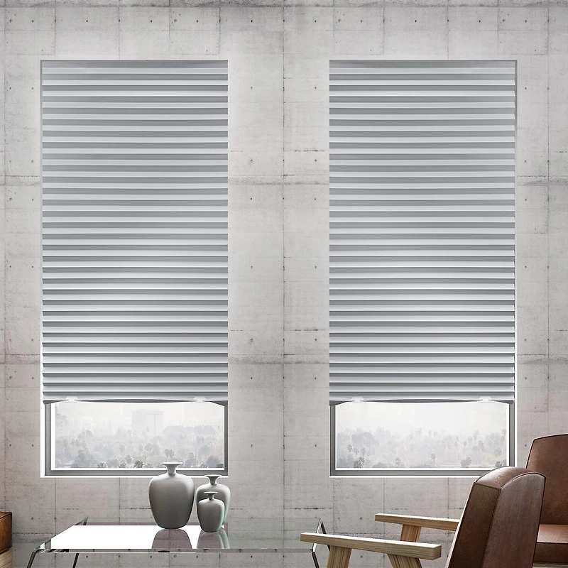 Lumi Home Furnishings Temporary Cordless Room Darkening Pleated Shade