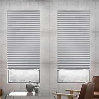 Lumi Home Furnishings Temporary Cordless Room Darkening Pleated Shade