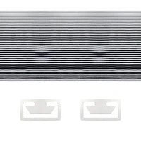 Lumi Home Furnishings Temporary Cordless Room Darkening Pleated Shade