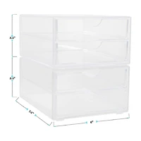 Martha Stewart 2 Pack 2 Drawer Organizers