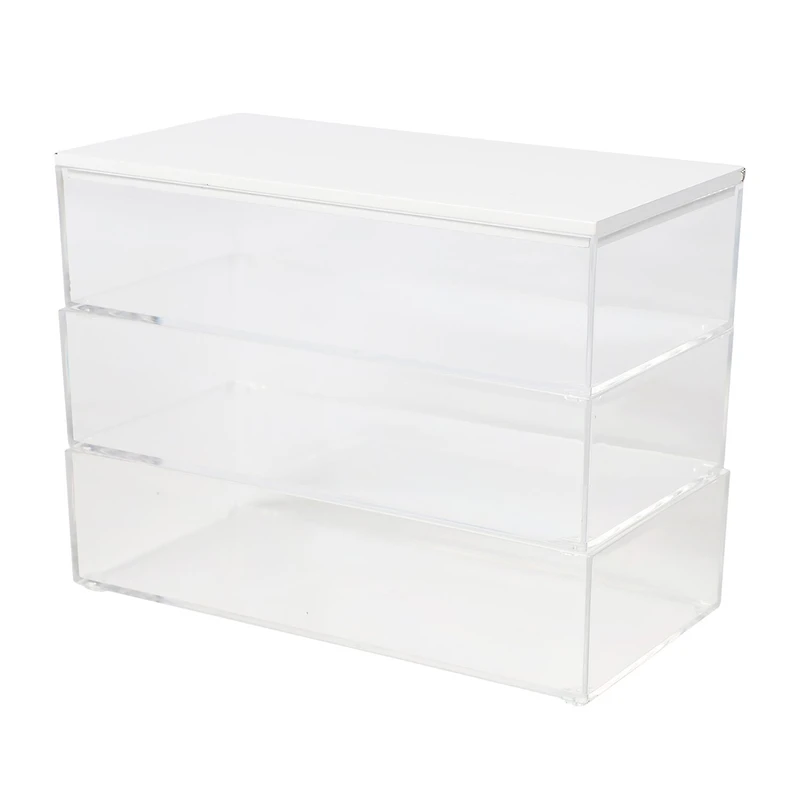 Martha Stewart 3 Pack Bins With MDF Lid