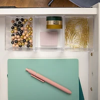Martha Stewart 3 Pack 3X3.75 Clear Organizer