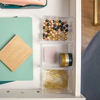Martha Stewart 3 Pack Bins With MDF Lid