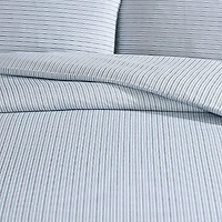 Eddie Bauer Ticking Stripe Duvet Cover Set