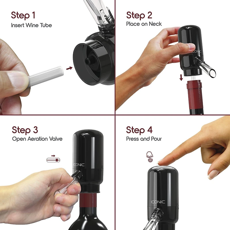 Iconic Electric Wine Aerator