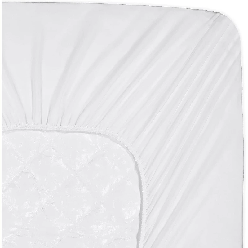 Serta Power Clean Max Action Waterproof Mattress Pad Protector with 15” Deep Pocket