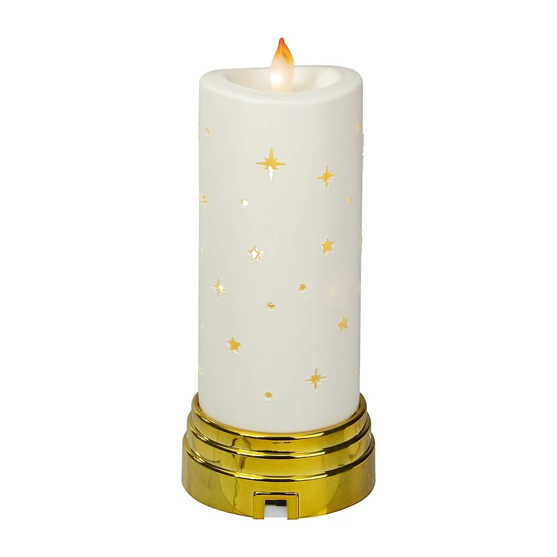 Northlight 9" Nativity Scene Flameless Flameless Candle