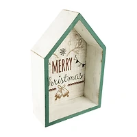 Northlight 12" "Merry" 3d House Wall Sign