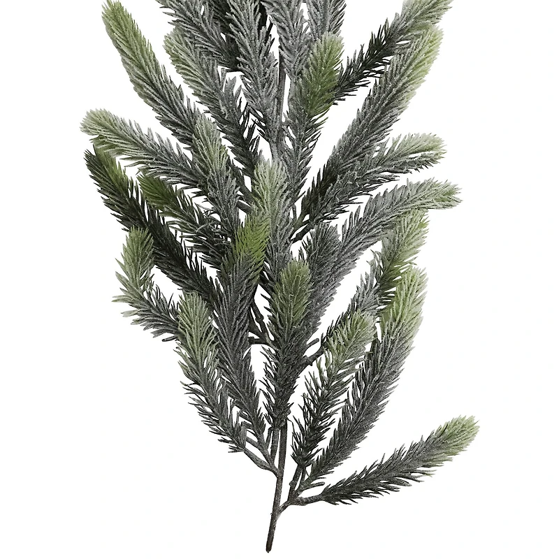 Northlight 6ft Frosted Pine Christmas Indoor Garland
