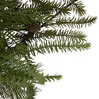 Northlight 21" Pine Tree Wall Hanging With Pinecones Christmas Window Decor