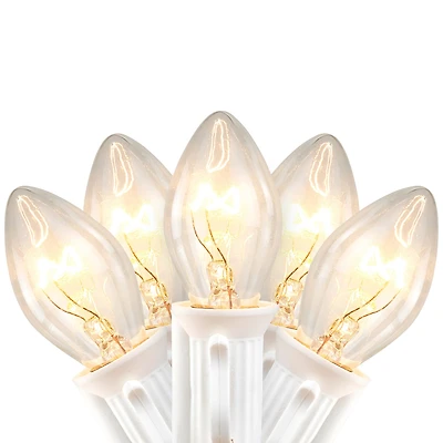 Northlight 24ft 25ct Clear C7 String Lights