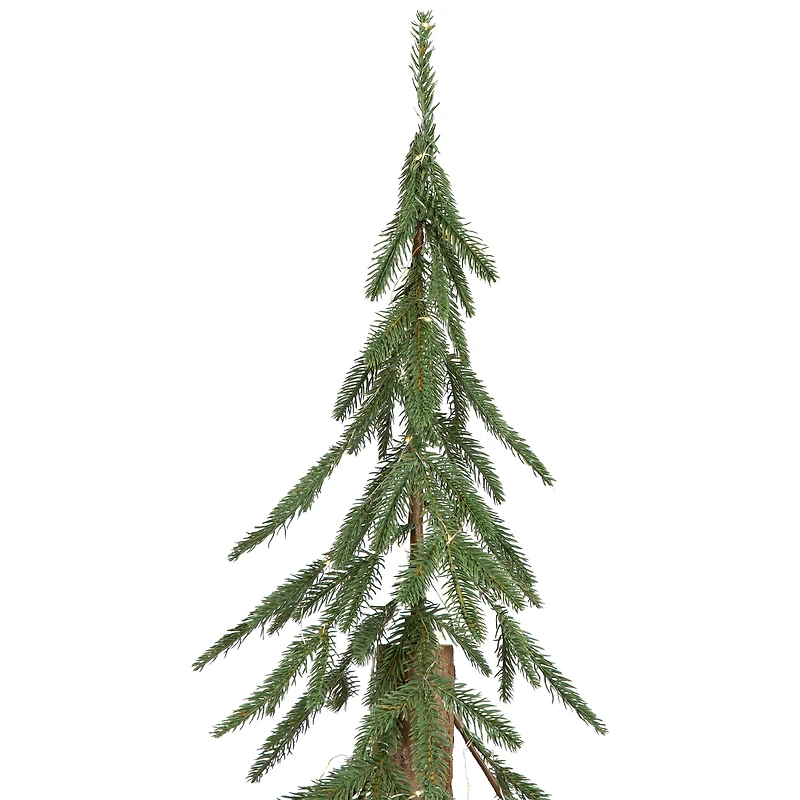 Northlight 4ft Pre Lit Medium Alpine 4 Foot Pine Christmas Tree