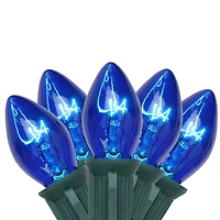 Northlight 24ft 25ct Blue C7 String Lights