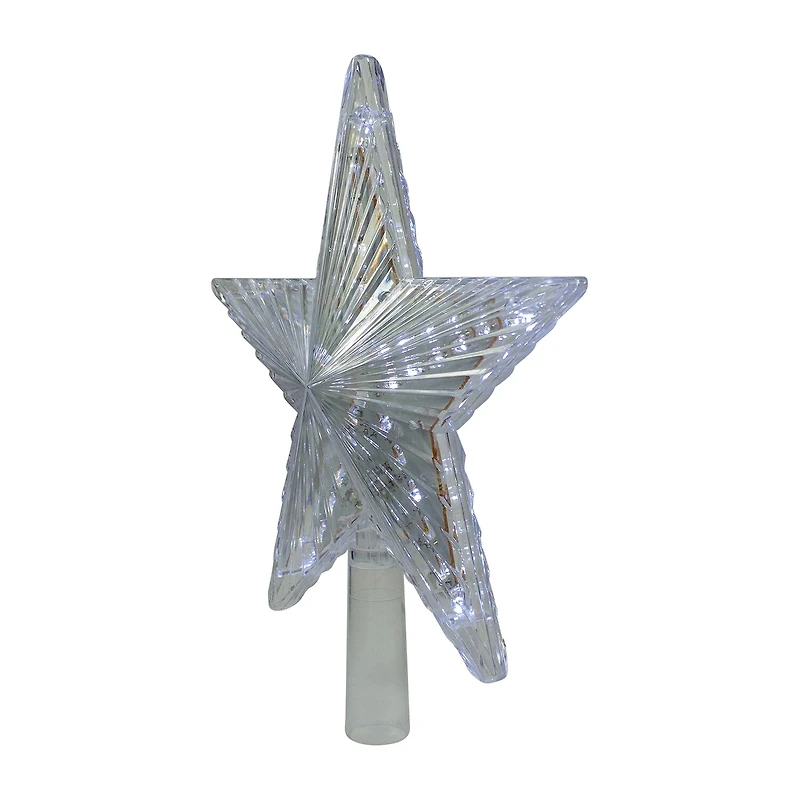Northlight 10" Led Twinkling Point Star Christmas Tree Topper
