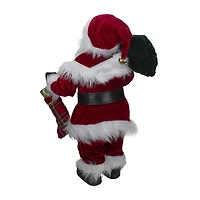 Northlight 2ft Standing Santa With Presents Christmas Figurine