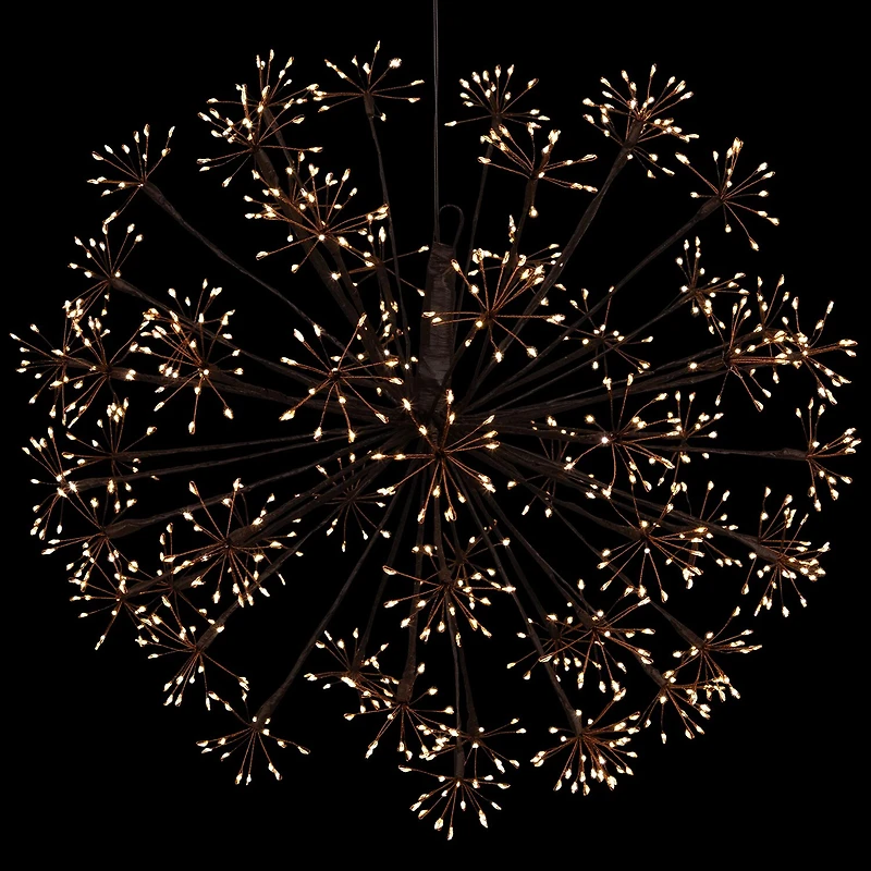 Northlight 20" Led Lighted Starburst Ball String Lights