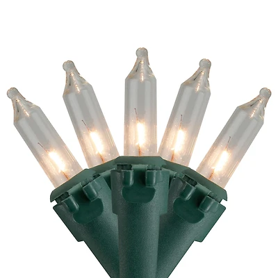 Northlight 150ft 300ct Commercial Mini Green Wire String Lights