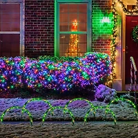 Northlight 11" Lighted Candy Cane Outdoor Arch Christmas Yard Art