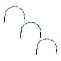 Northlight 11" Lighted Candy Cane Outdoor Arch Christmas Yard Art