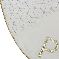 Northlight 48" Peace And Reindeer Indoor Tree Skirt