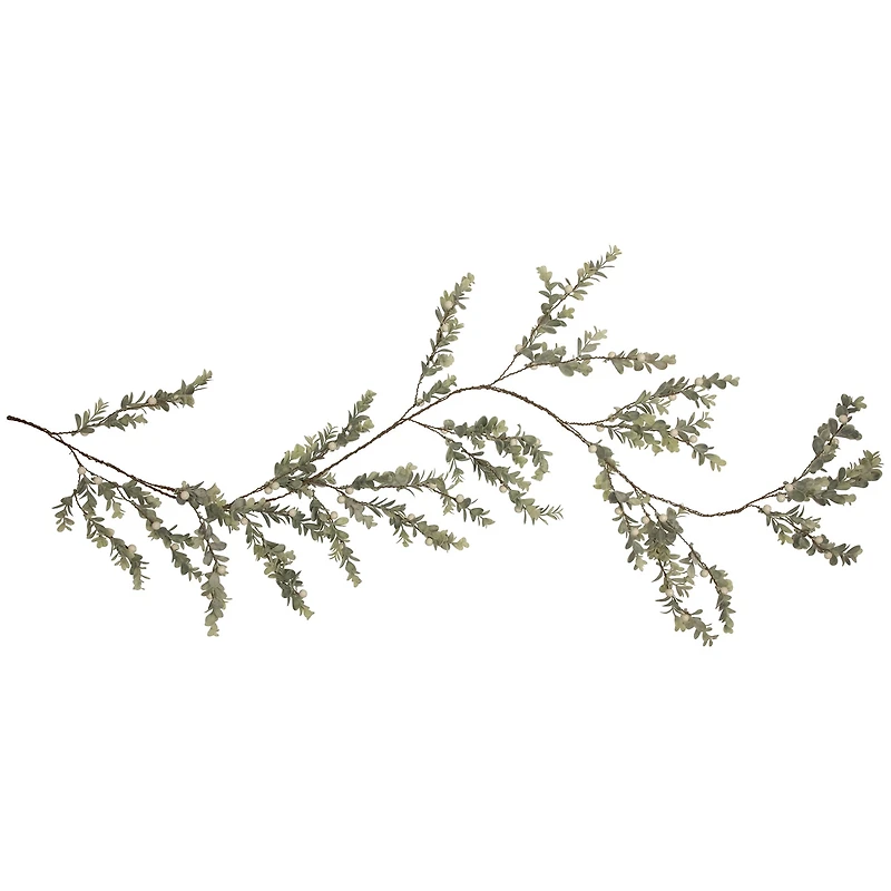 Northlight 5ft Real Touch™️ Berry And Eucalyptus Christmas Indoor Garland