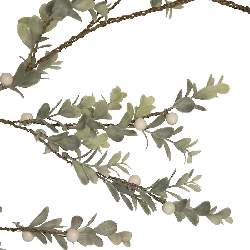 Northlight 5ft Real Touch™️ Berry And Eucalyptus Christmas Indoor Garland