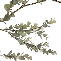 Northlight 5ft Real Touch™️ Berry And Eucalyptus Christmas Indoor Garland