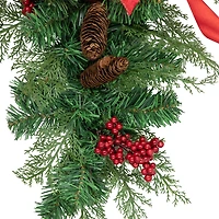 Northlight Mixed Cedar And Pine Swag