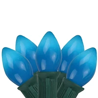 Northlight 24ft 25ct Blue Opaque C7 String Lights