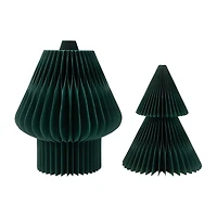 Northlight 3ft Accordion Honeycomb Foldable Paper 3 Foot Christmas Tree