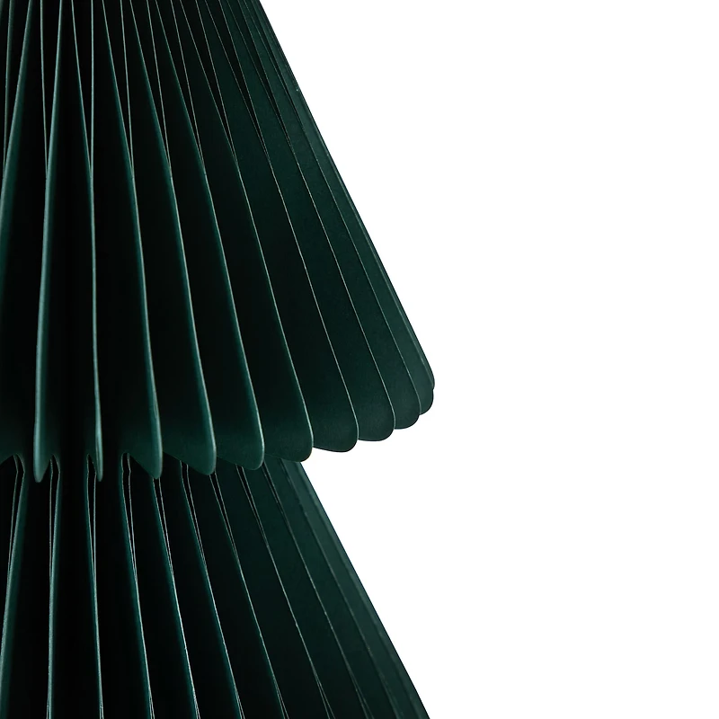 Northlight 3ft Accordion Honeycomb Foldable Paper 3 Foot Christmas Tree
