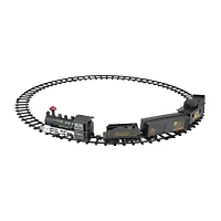 Northlight 9" Battery Operated And Animated Classic Train Set With Sound Christmas Tabletop Decor