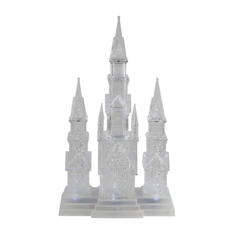 Northlight 18" Led Lighted Winter Church Acrylic Christmas Tabletop Decor