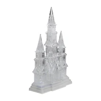 Northlight 18" Led Lighted Winter Church Acrylic Christmas Tabletop Decor