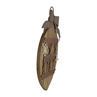 Northlight 18" Rustic Reindeer Wall Sign