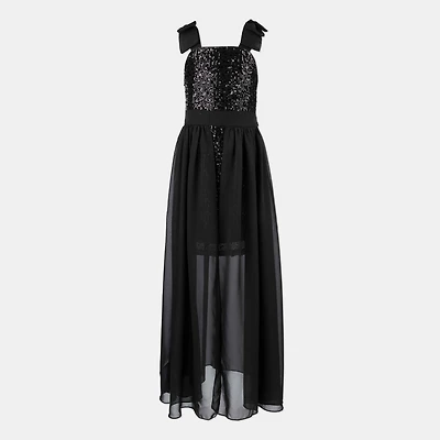 Speechless Big Kid Girls Sleeveless Maxi Dress