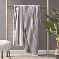 Madison Park Marcelle Faux-Fur Throw