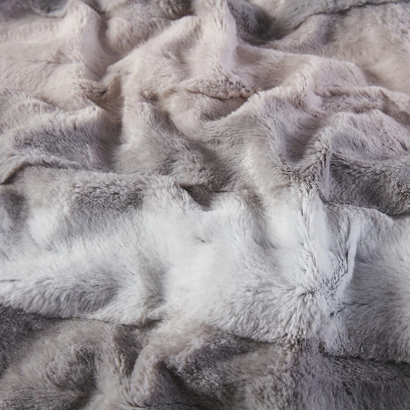 Madison Park Marcelle Faux-Fur Throw
