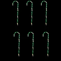 Northlight 28" Lighted Candy Cane Christmas Yard Art