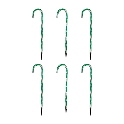 Northlight 28" Lighted Candy Cane Christmas Yard Art