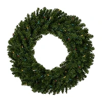 Northlight 30" Prelit Canadian Pine Wreath