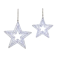 Northlight 18" Led Lighted Stars Christmas Window Decor