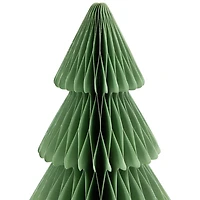 Northlight 15" Accordion Honeycomb Foldable Paper 1 Foot Christmas Tree