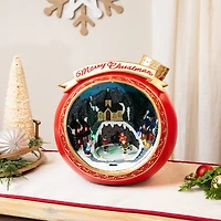 Northlight 11" Led Lighted And Musical Plays Music Christmas Village